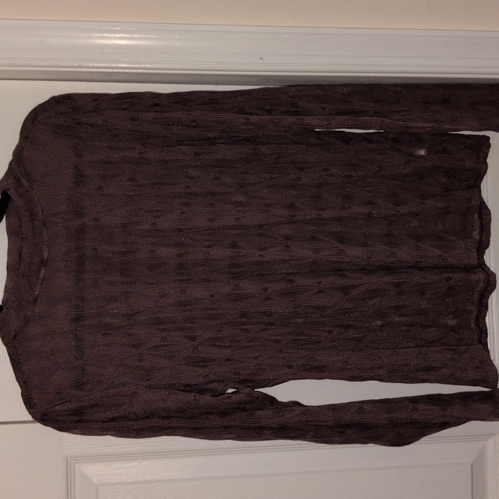 Mauve Sheer Top